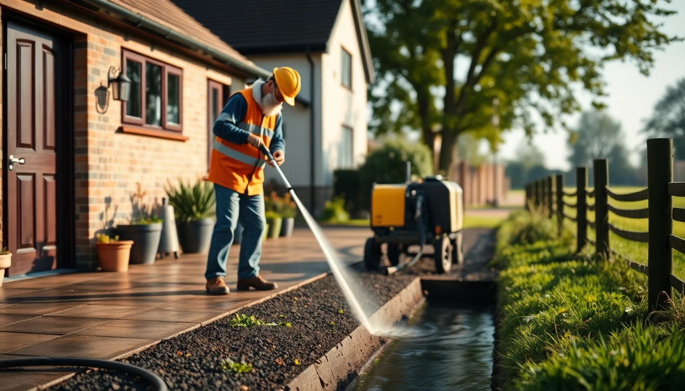 Drain Jetting in Kelvedon, Essex