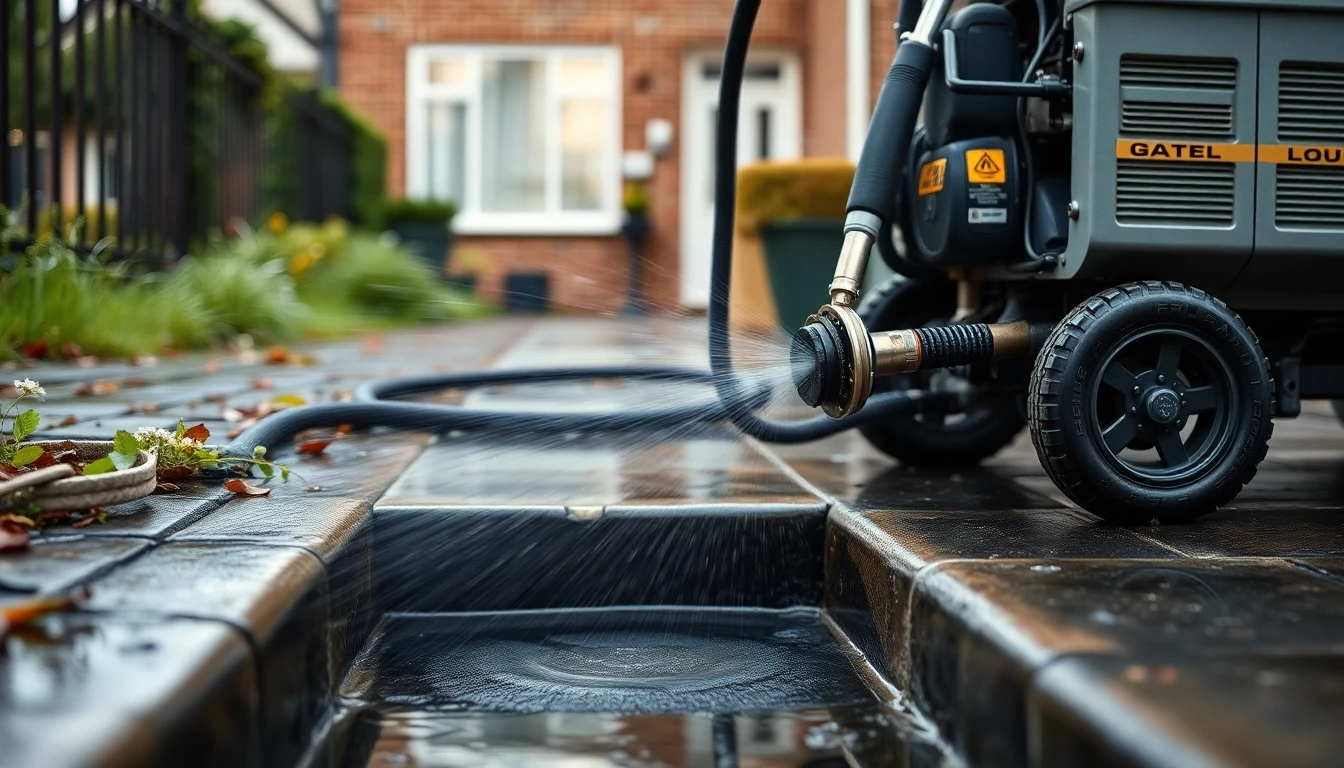 Drain Jetting in Colchester, Essex